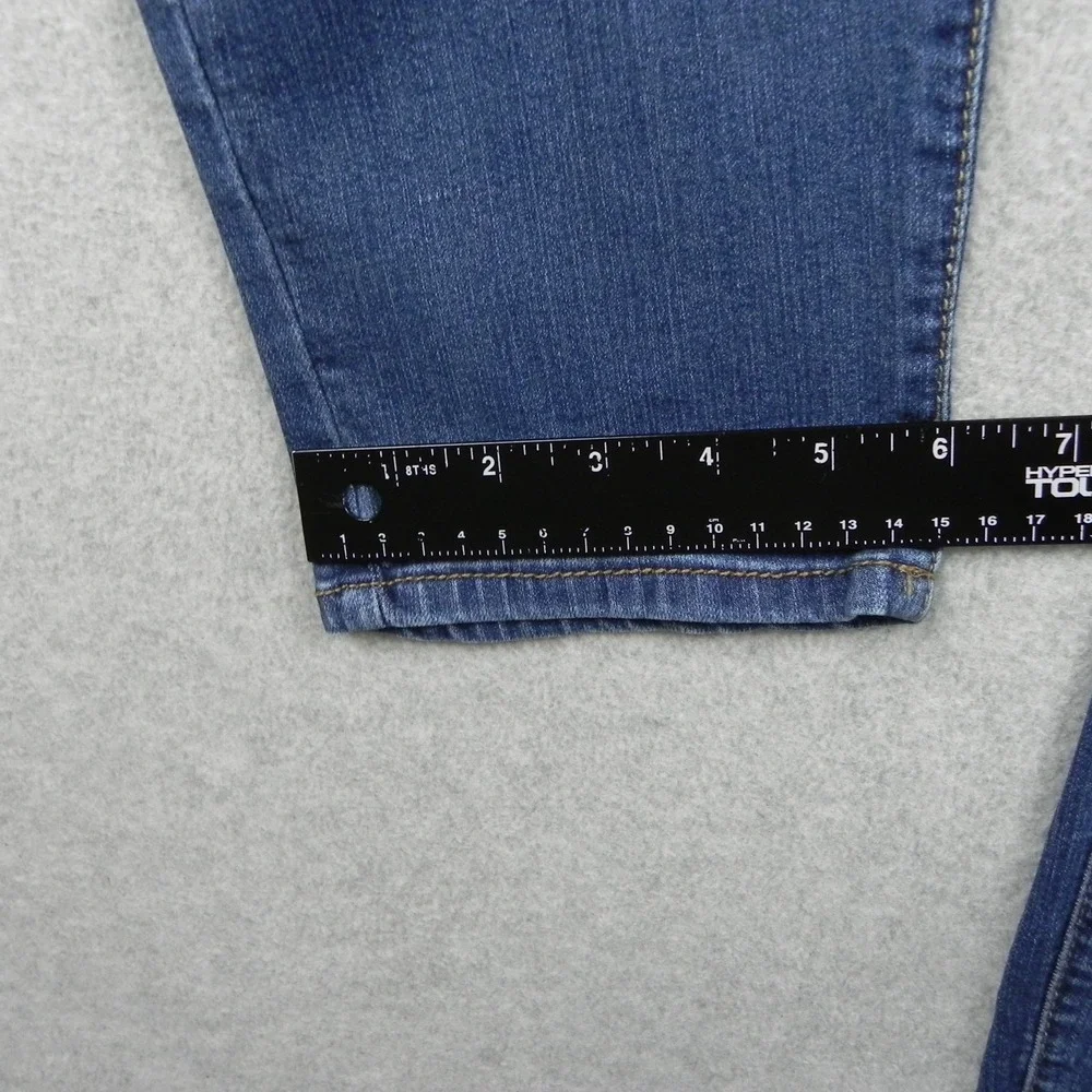 D. Jeans Womens 20W Plus Skinny Ankle 5-Pocket Stretch Flex Denim Medium‎ Blue